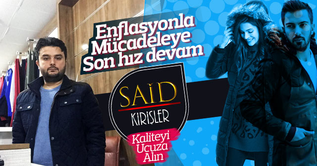 Kirişler konfeksiyondan Kış kampanyası