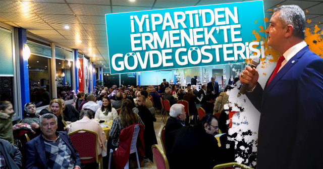 İYİ Parti Ermenek'te Gövde Göstersi yaptı