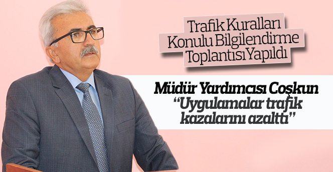 Trafik Kuralları Konusunda Bilgilendirme Yapıldı