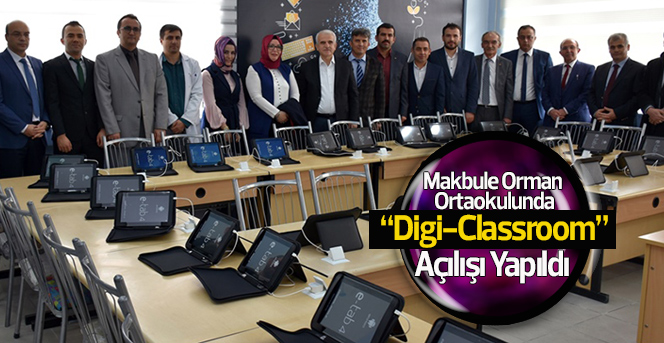 Makbule Orman Ortaokulundan “Digi-Classroom”