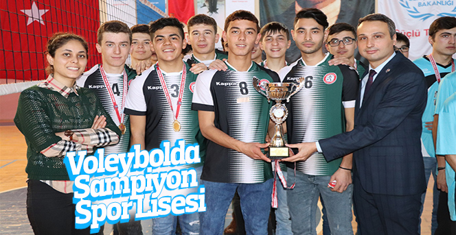 Voleybolda Şampiyon Spor Lisesi