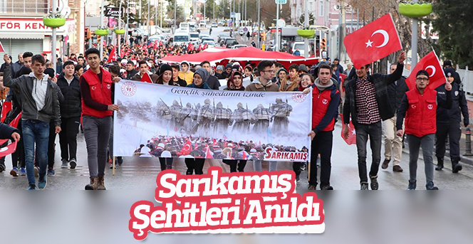 Karaman'da Sarıkamış Şehitleri anıldı