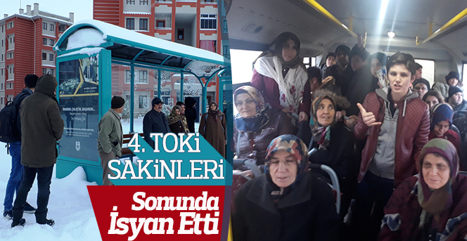 4. TOKİ Sakinlerinin Toplu Ulaşım İsyanı