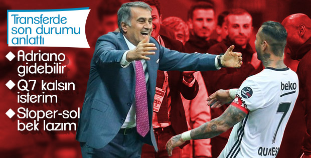 Şenol Güneş: Quaresma'nın kalmasını istiyorum