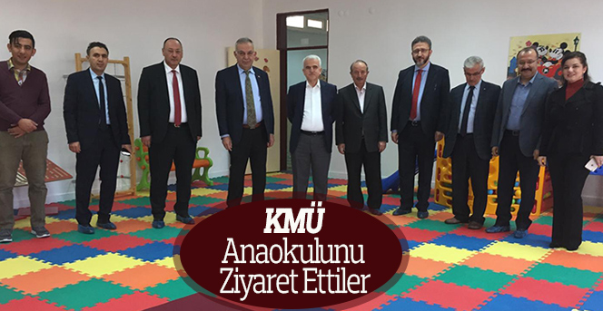 KMÜ Uygulama Anaokulu’na Ziyaret