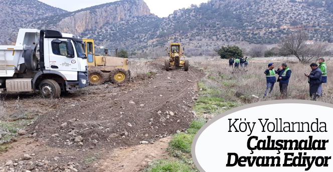 Çatak Ve Erenkavak Köylerimizde Yol Çalışmaları Devam Ediyor