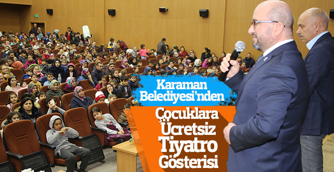 Karaman Belediyesi’nden Çocuklara 15 Tatil Hediyesi