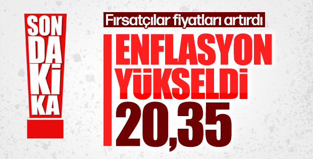 Ocak ayı enflasyon rakamları açıklandı