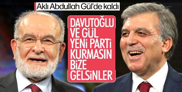 Temel Karamollaoğlu, Abdullah Gül'ü partiye davet etti