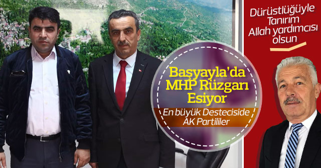 Başyayla’da MHP Rüzgârı esiyor