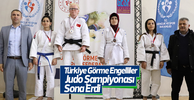 Türkiye Görme Engelliler Judo Şampiyonası Sona Erdi