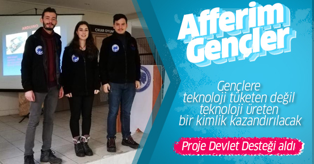 Gençlerin Projesi destek gördü