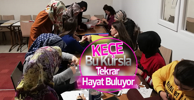 Keçe, Üniversite Öğrencilerinin Elinde Tekrar Hayat Buluyor