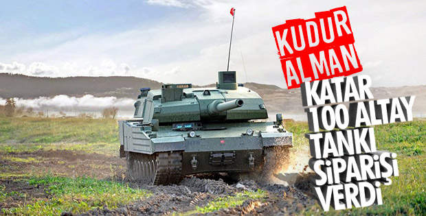 Katar, 100 adet Altay tankı siparişi verdi