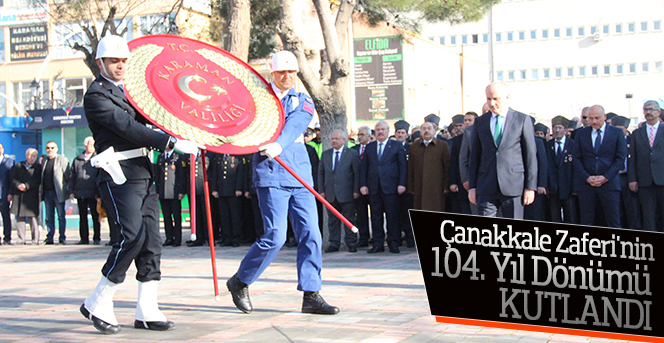 18 Mart Çanakkale Zaferi Törenle Kutlandı