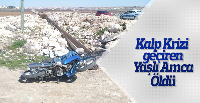 Motosikletinin Üstünde Kalp Krizi Geçirdi