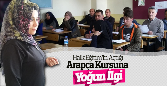 Halk Eğitimden Ücretsiz Arapça Kursu