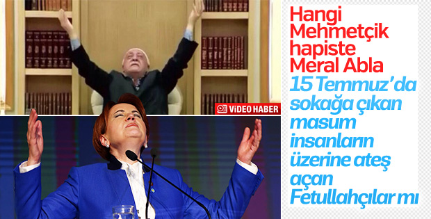 Akşener'den FETÖ'cü hainlere Mehmetçik benzetmesi