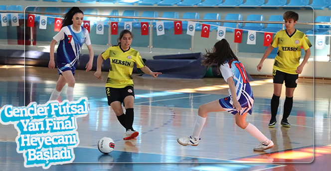 Gençler Futsal Yarı Final Heyecanı Başladı