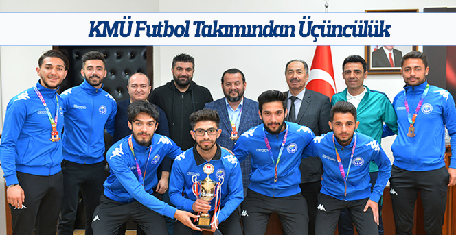 KMÜ Futbol Takımından Üçüncülük