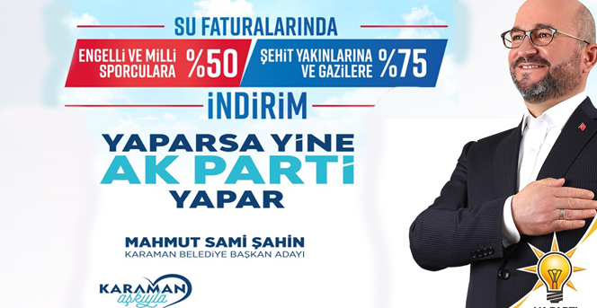 Şehit Yakınlarına, Gazilere, Engelli Ve Milli Sporculara Su İndirimi