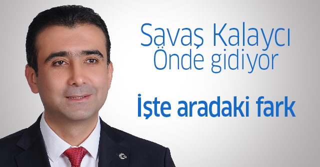 Savaş Kalaycı Önde Gitmeye devam ediyor