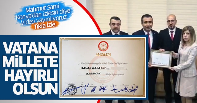 Savaş Kalaycı resmen Belediye Başkanı