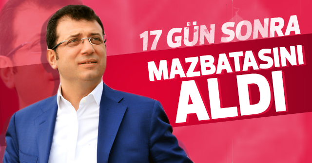 Mazbatasını alan Ekrem İmamoğlu İBB Başkanı