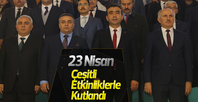 Karaman’da 23 Nisan coşkusu