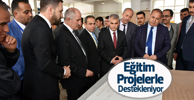 Eğitim Projelerle Destekleniyor