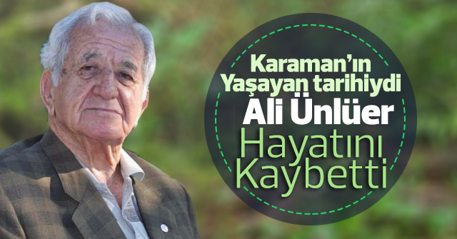 Ali Ünlüer Hayatını kaybetti