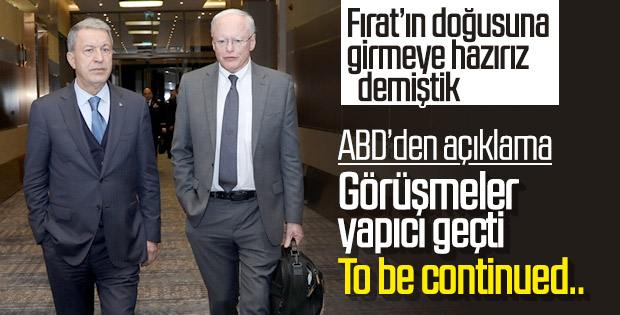 ABD: Jeffrey’in Türkiye’deki temasları yapıcı geçti