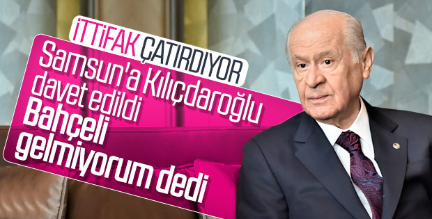 Devlet Bahçeli, Erdoğan'ın davetine katılmayacak