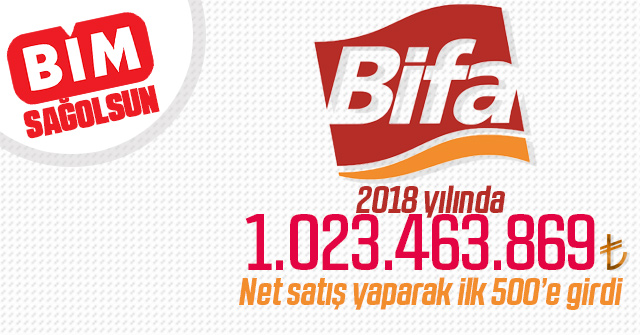 Bifa Bisküvi ilk 500’e girdi