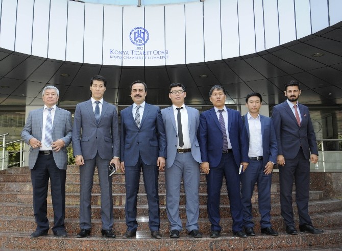 Kazakistan’dan Konya’ya Ekonomik Ziyaret