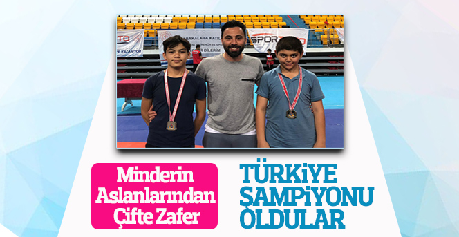 Minderin Aslanlarından Çifte Zafer