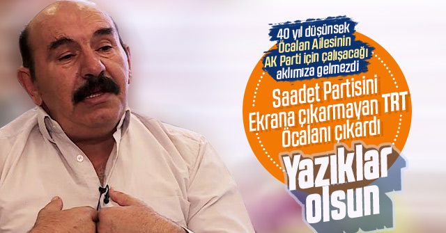 Osman Öcalan TRT'ye çıktı