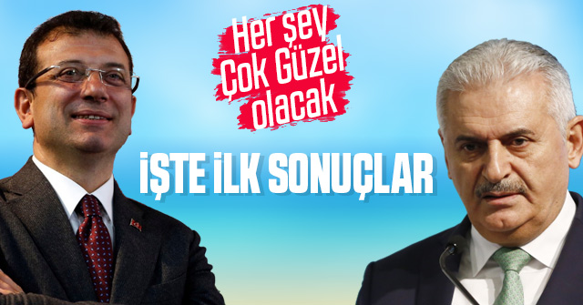 İstanbul seçimlerinde ilk sonuçlar