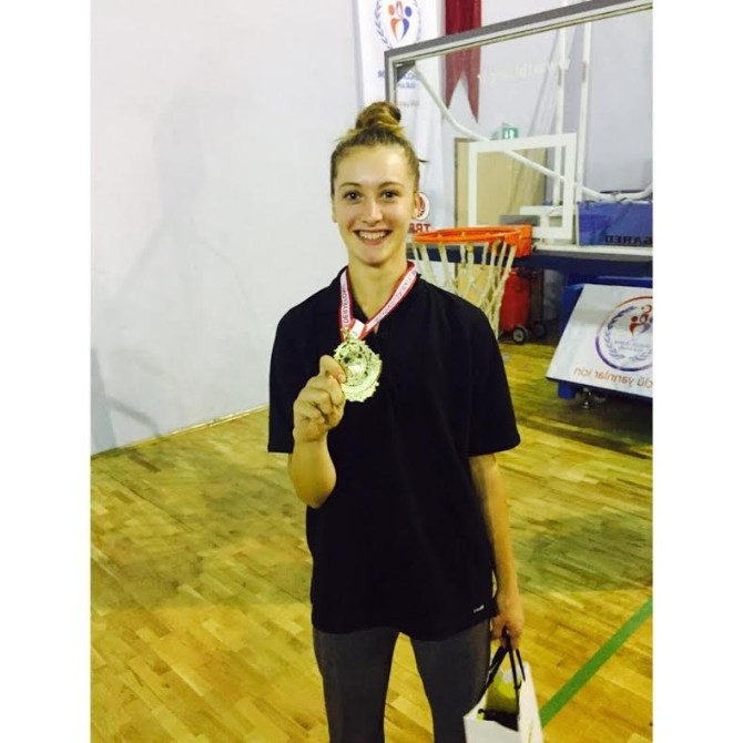 Konyalı Milli Tekvandocu Zeliha Ağrıs Türkiye Şampiyonu Oldu