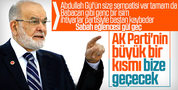 Temel Karamollaoğlu: AK Partililere kapımız açık