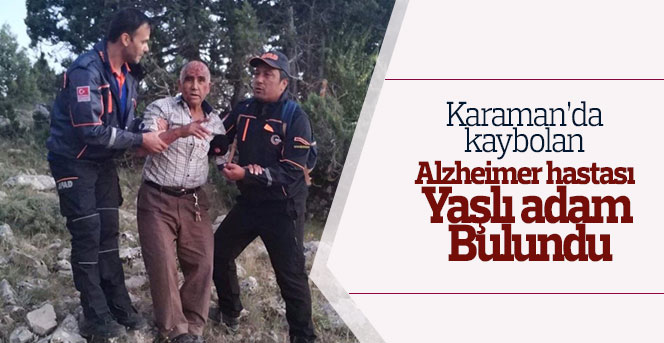 AFAD, kayıp yaşlı adamı dağlık arazide buldu