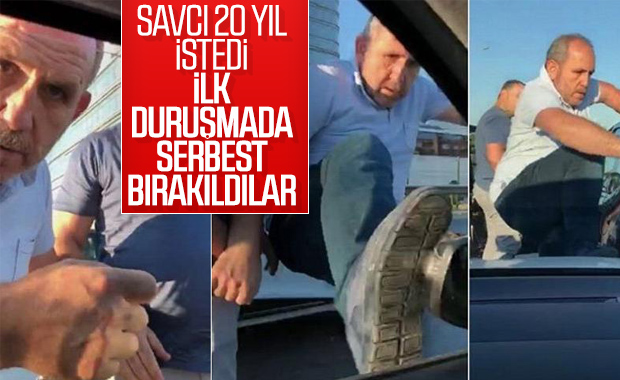 Trafik magandası baklavacı kardeşlere tahliye