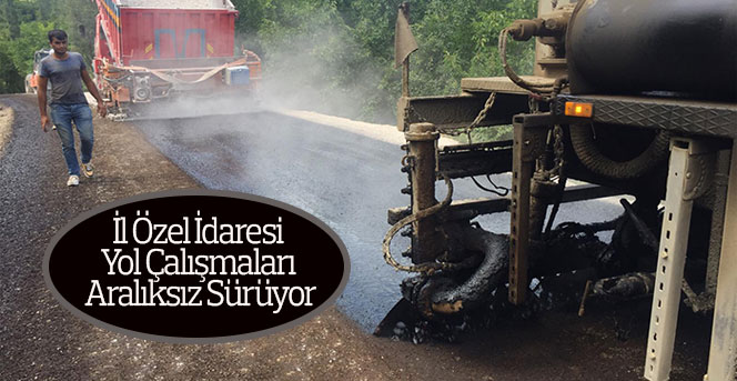 İl Özel İdaresi Çalışmalarını Aralıksız Sürdürüyor