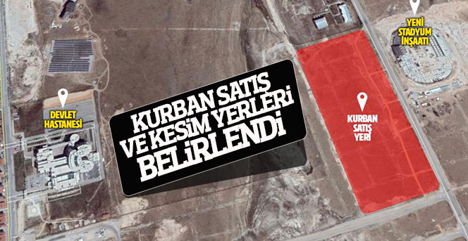 Kurban Satış Ve Kesim Yerleri Belirlendi