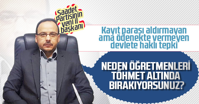 Yasim Koz hükümetin eğitim politikasını eleştirdi.