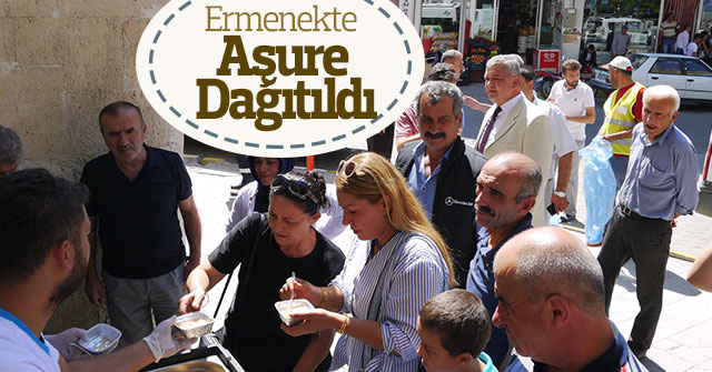 Ermenek Belediyesi Aşure Dağıttı