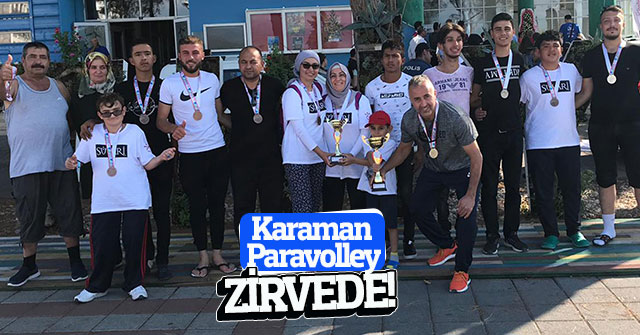 Karaman Paravolley Zirvede!