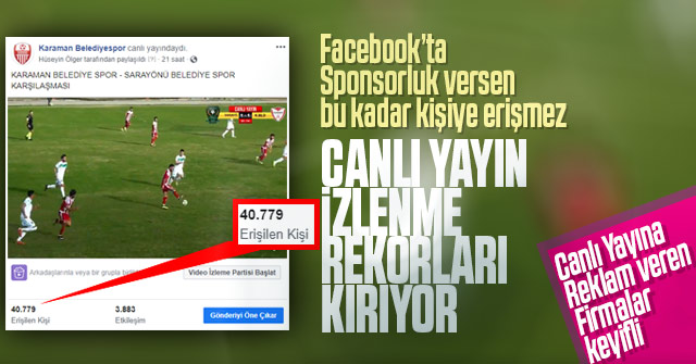 Canlı yayın izlenme rekorları kırıyor.