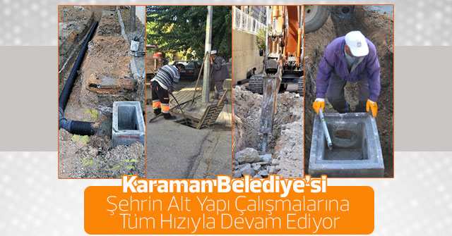 Altyapı Çalışmaları Titizlikle Yürütülüyor