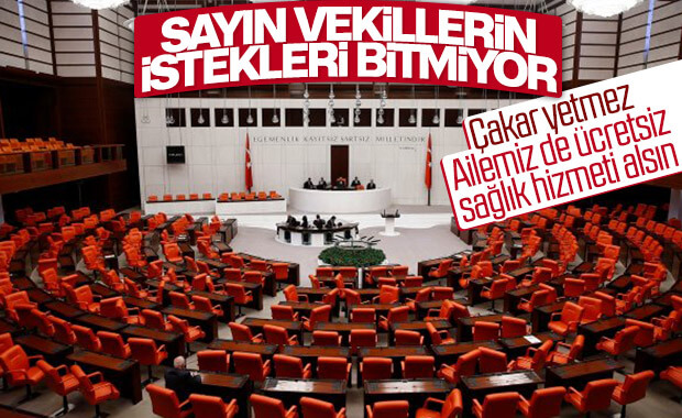 Milletvekilleri istedikçe istiyor